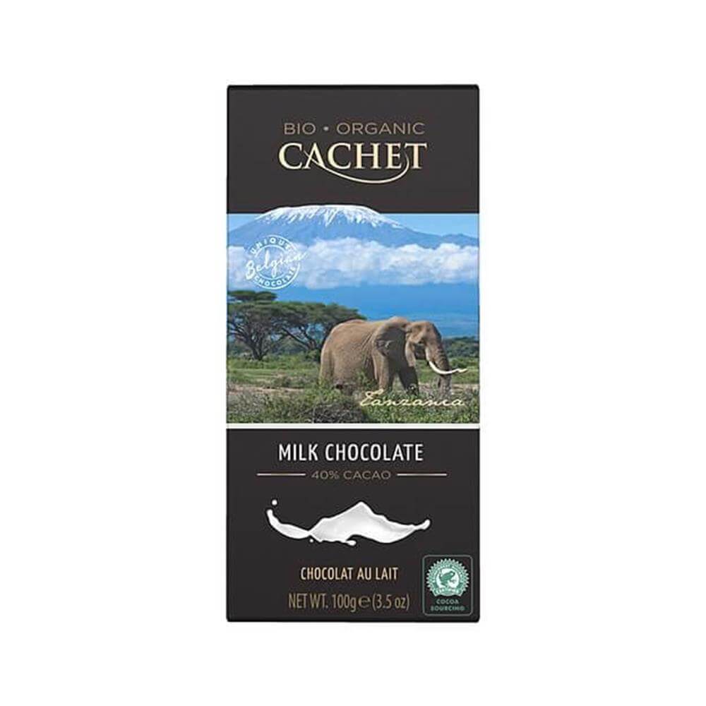 Cachet Organic milk chocolate